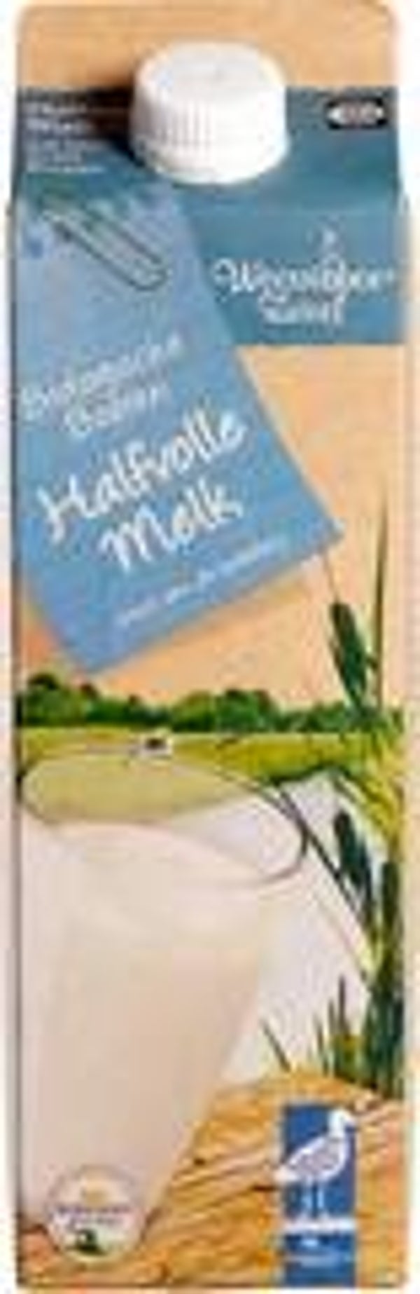 Weerribben halfvolle melk 1l (gepasteuriseerd)