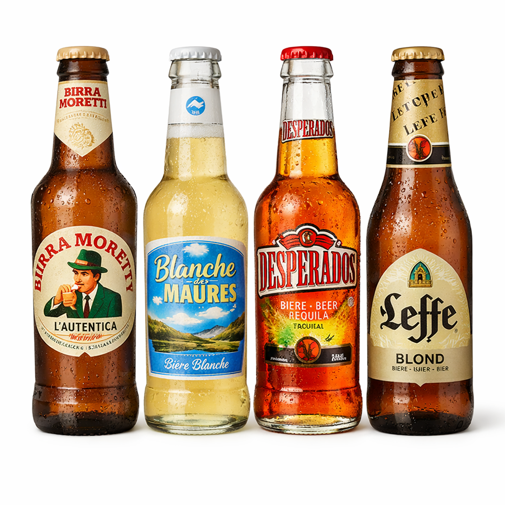 Bières Bouteilles en 33Cl