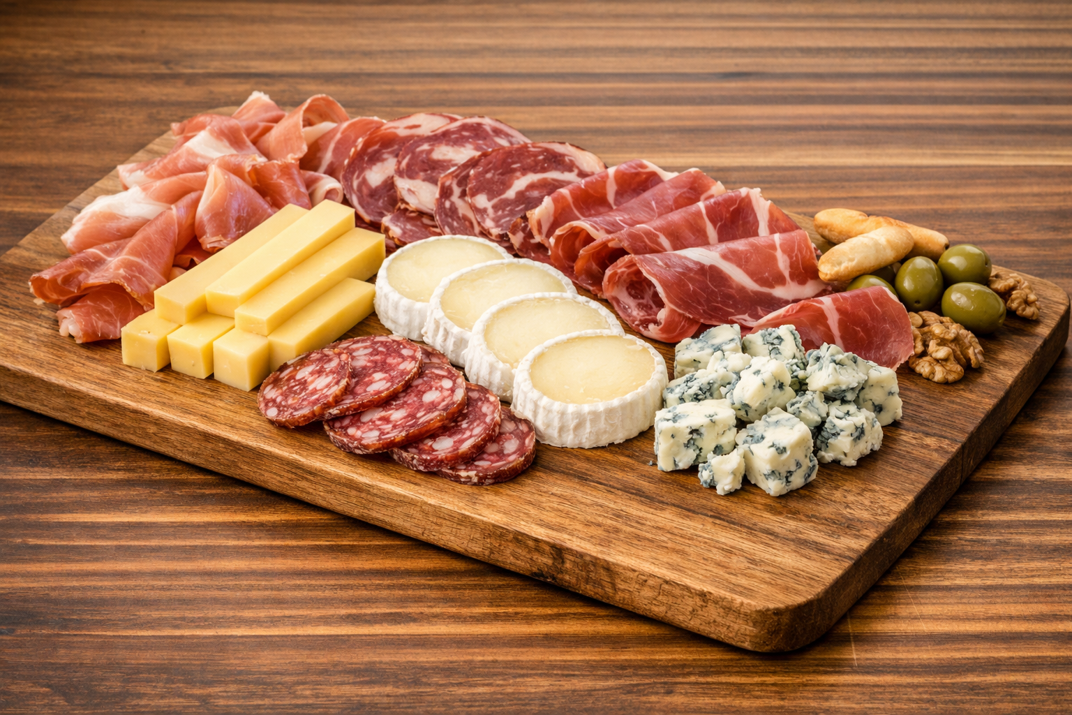 Planche duo charcuterie & fromage