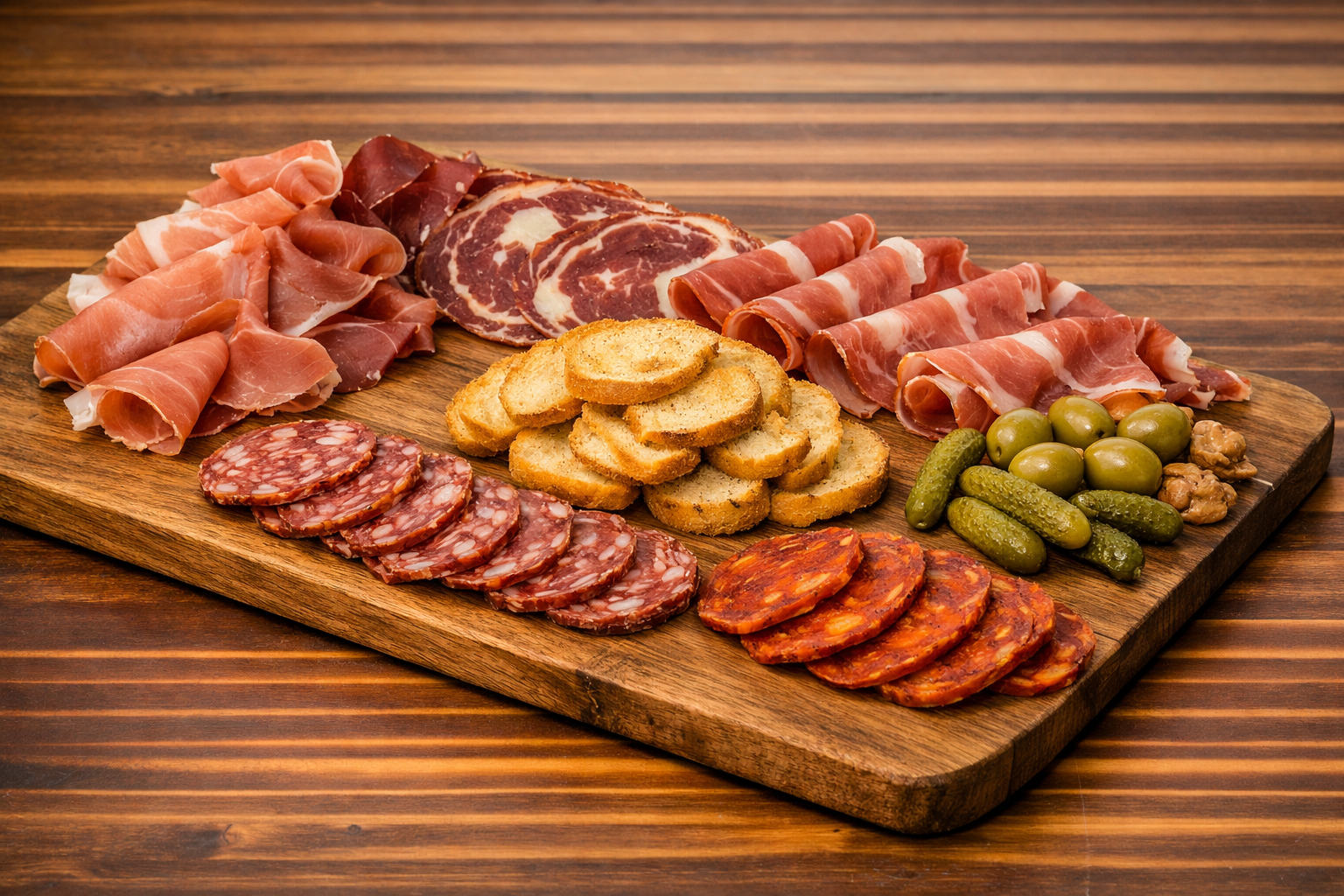 Planche charcuterie