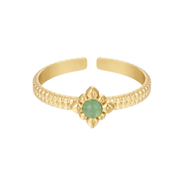 Ring Flower Green