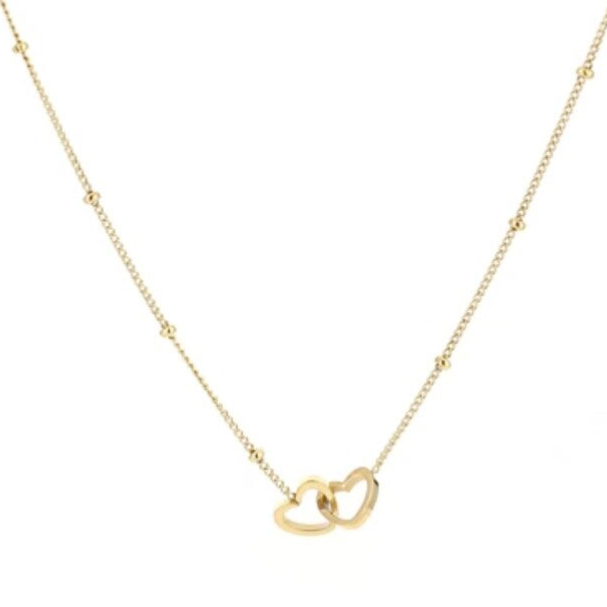 Ketting verbonden hartjes