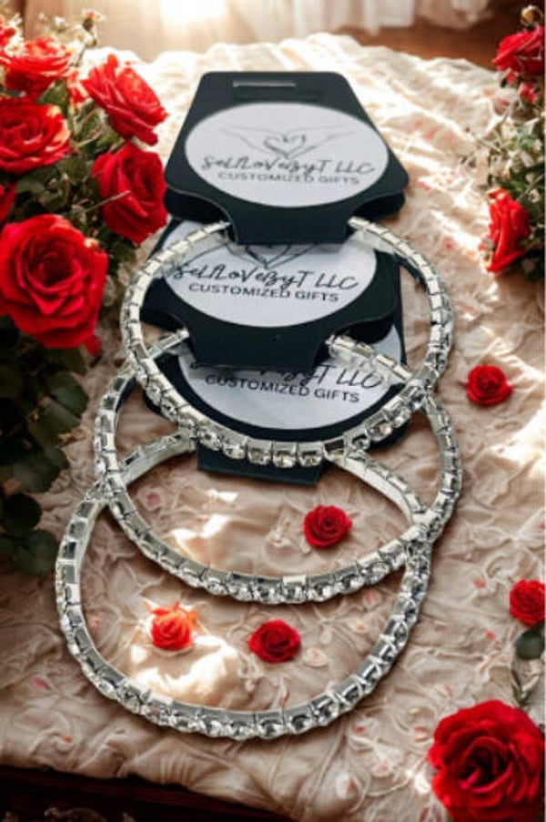 Elegant Stretch Rhinestone Bracelet