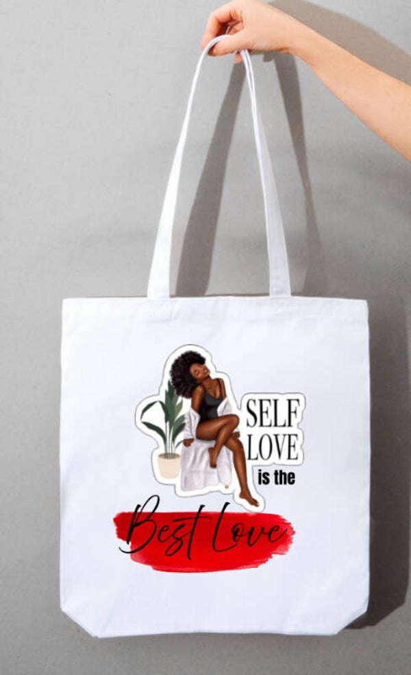 Selflove Canvas Totes
