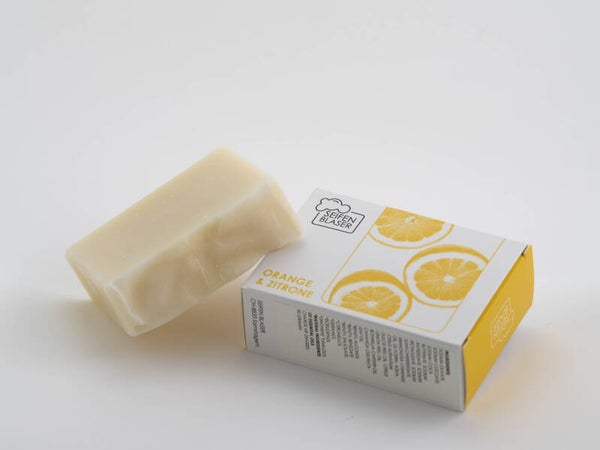 Orange Citron Seife-  frisch und fruchtig