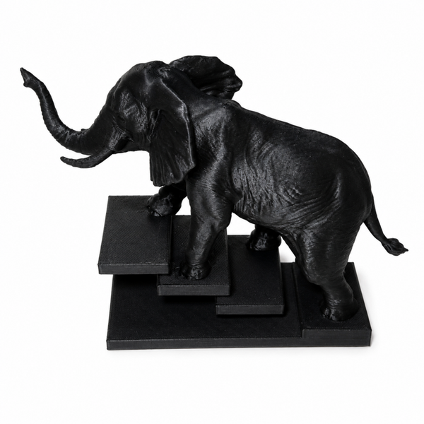 Olifant op trap