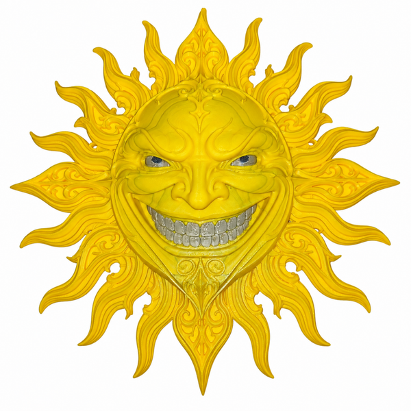 Zon met gezicht