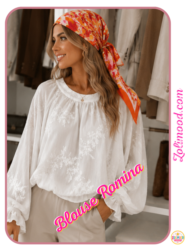Blouse Romina – Brodée Fleurie