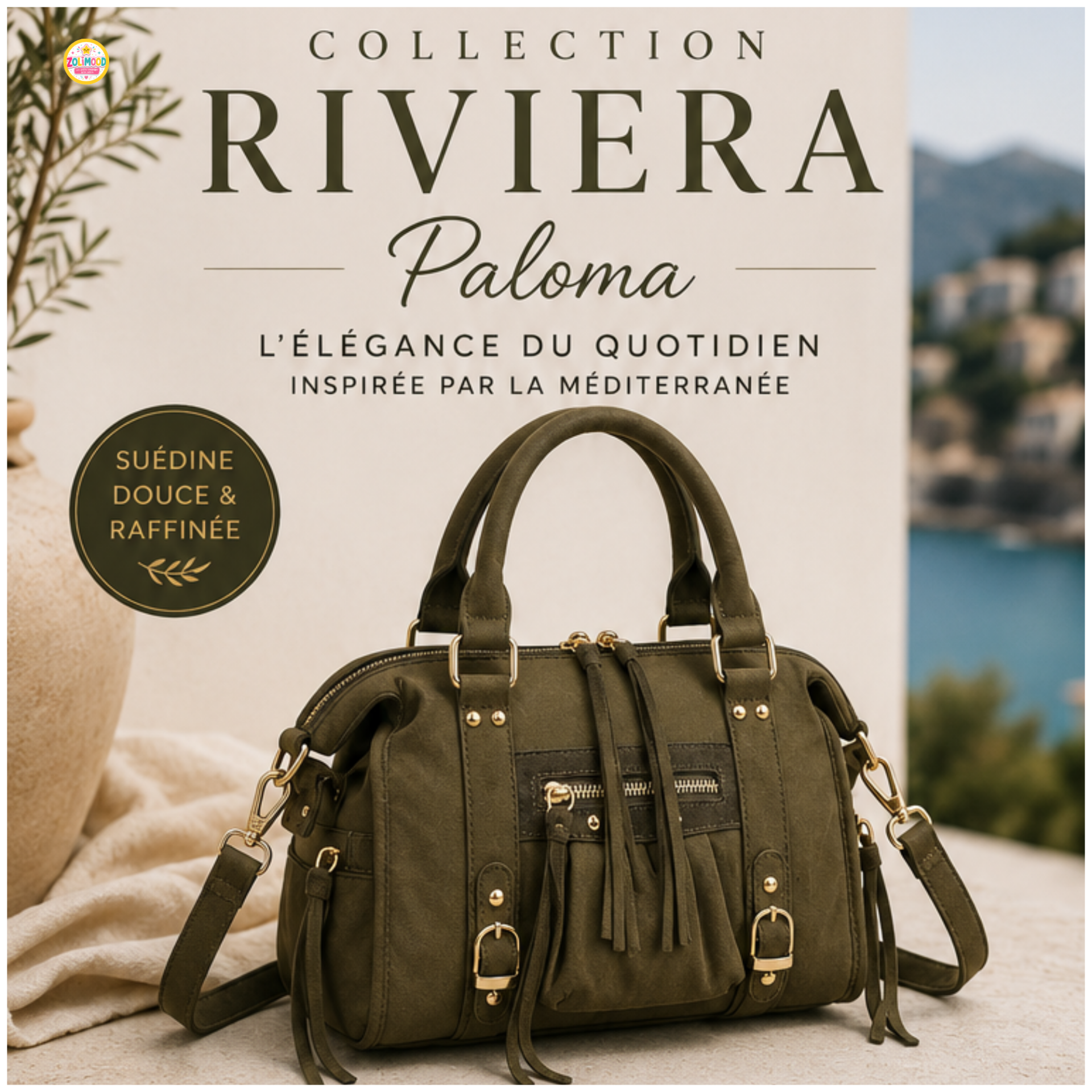 Collection Riviera – Paloma Vert Olive