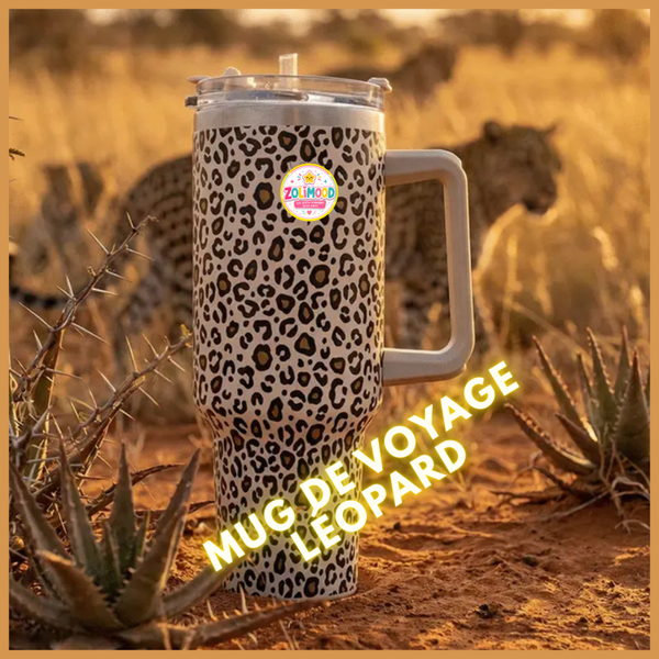 Mug de Voyage XL Léopard