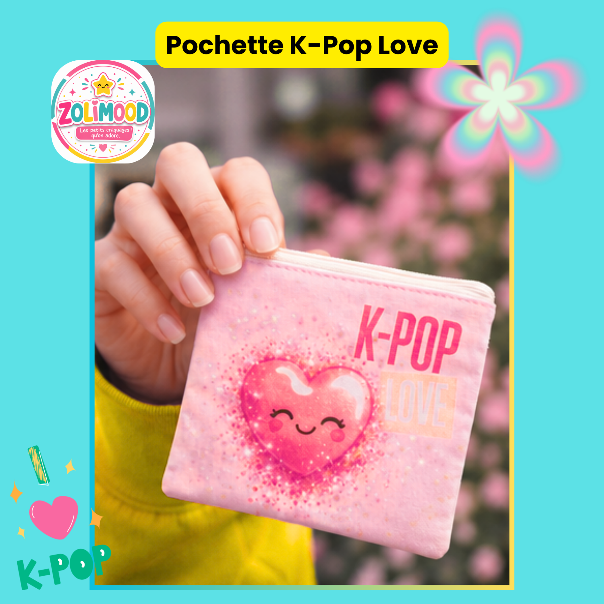 Pochette K-Pop Love