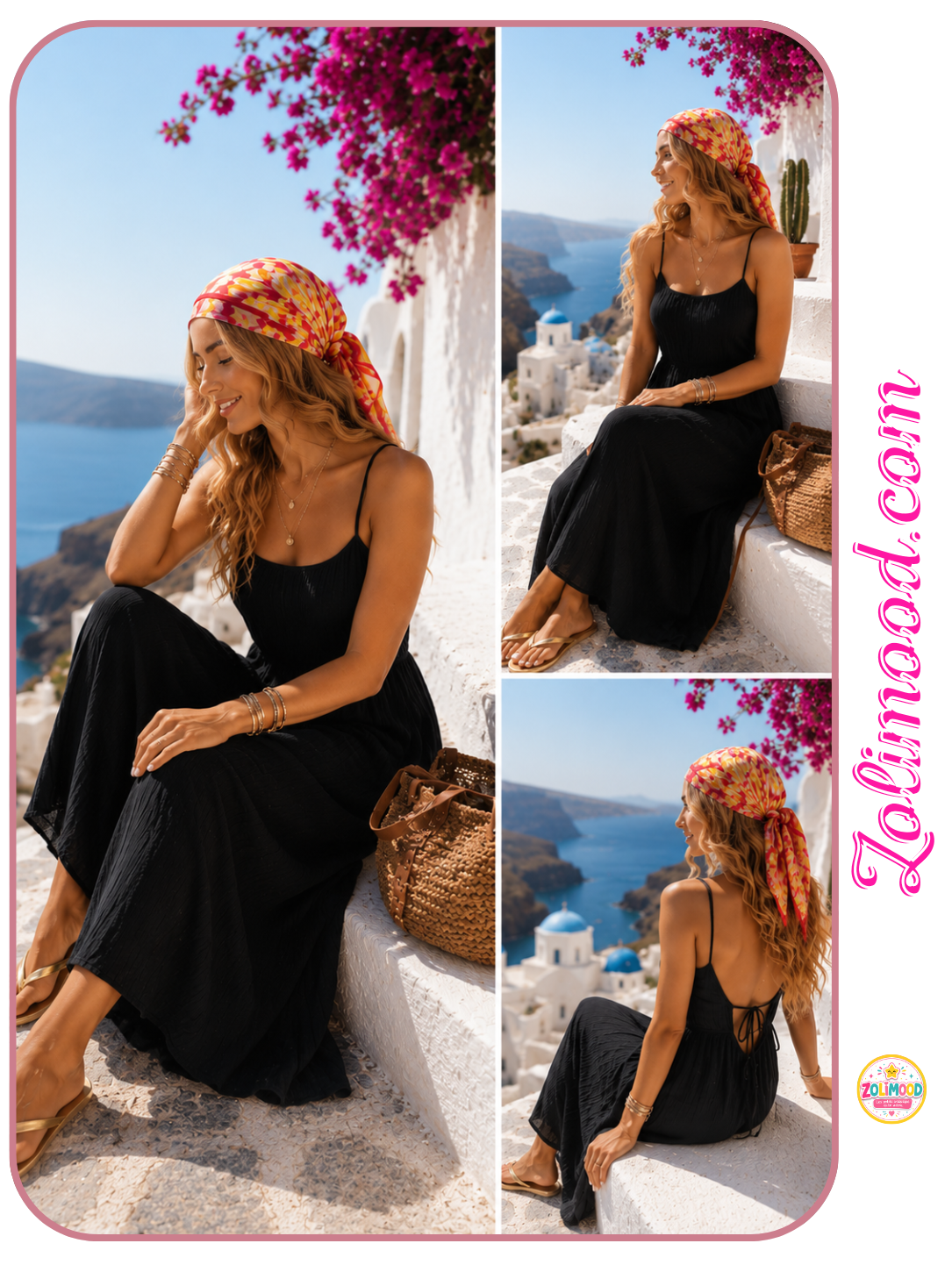 Robe Longue Stella en Coton Gaze