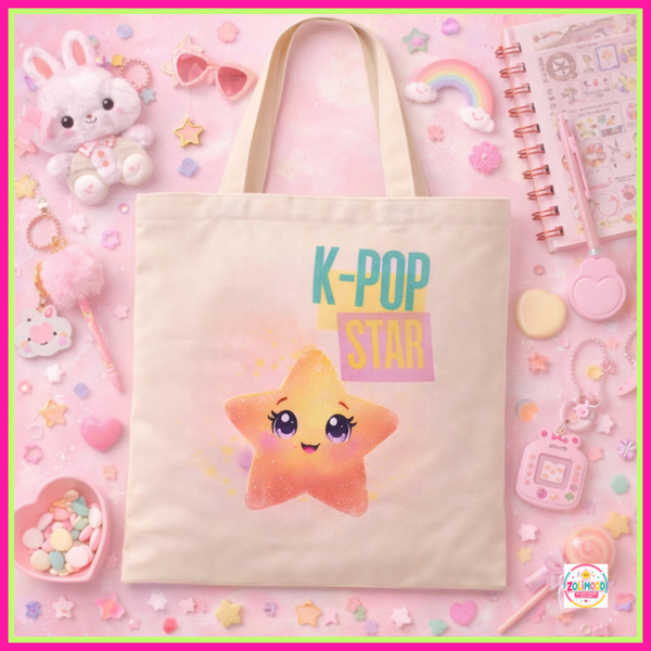⭐ Tote Bag Premium K-Pop Star ⭐