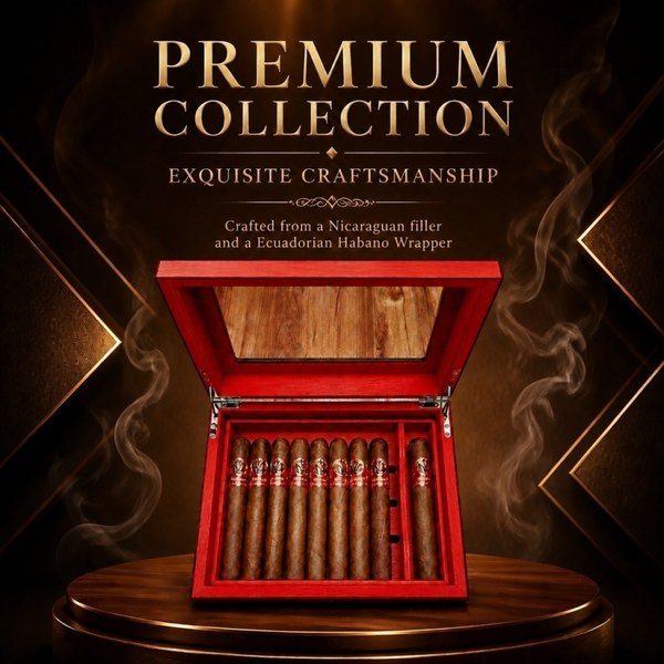 Premium Toro Gordo Cigars (56x6.5"). Red Label.