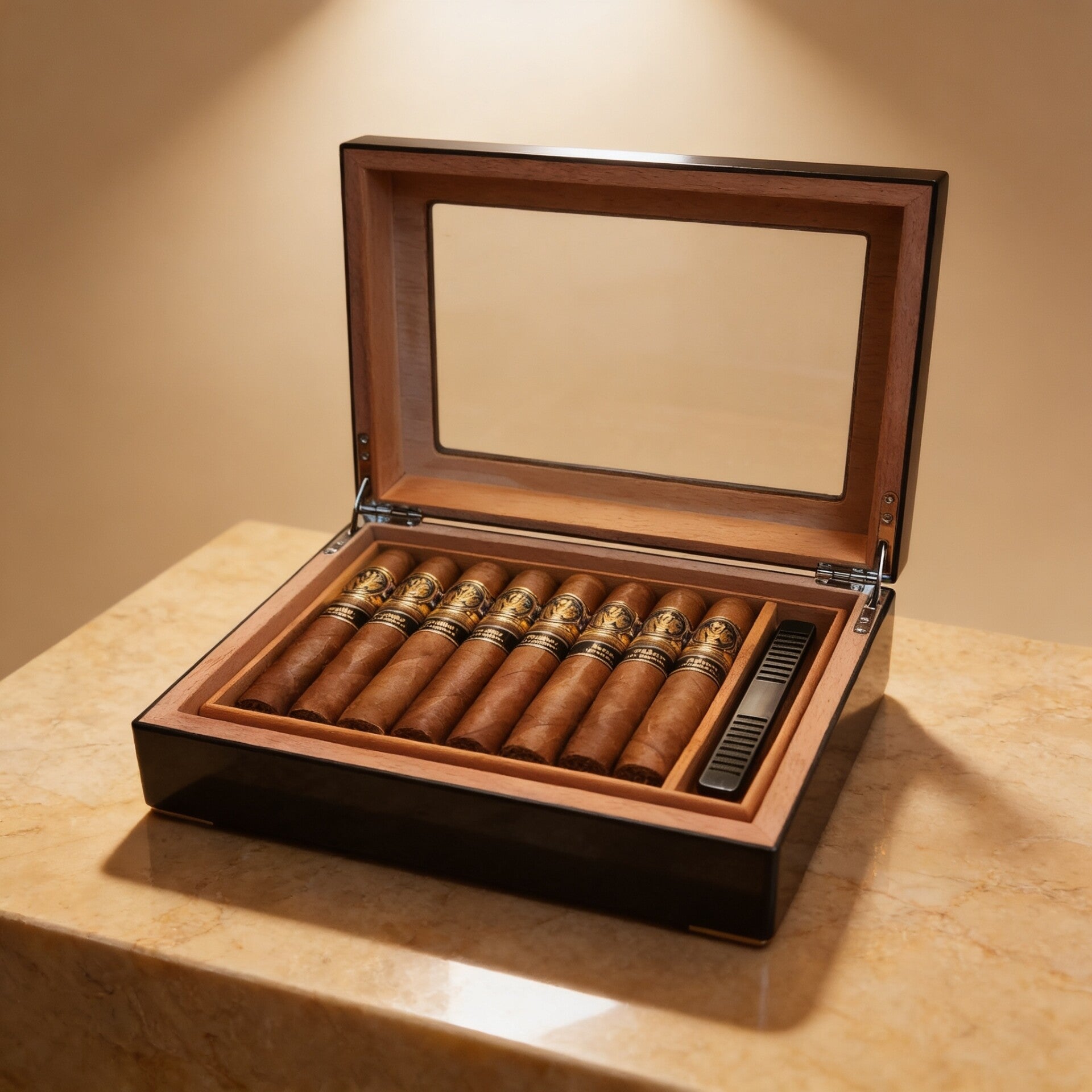 Delano Premium Habano Cigars (6"x60). Gold Label.