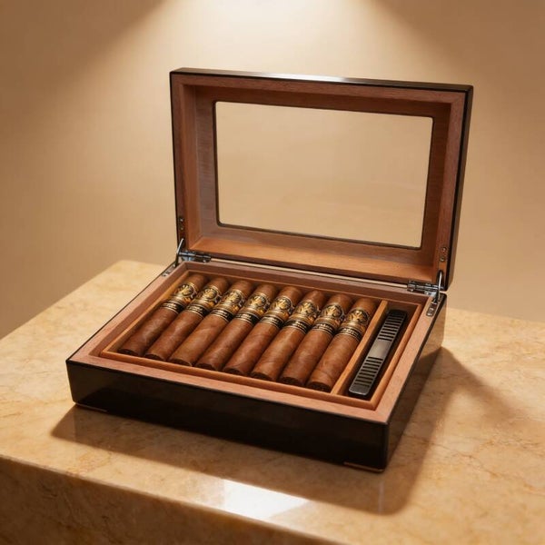 Delano Premium Habano Cigars (6"x60). Gold Label.