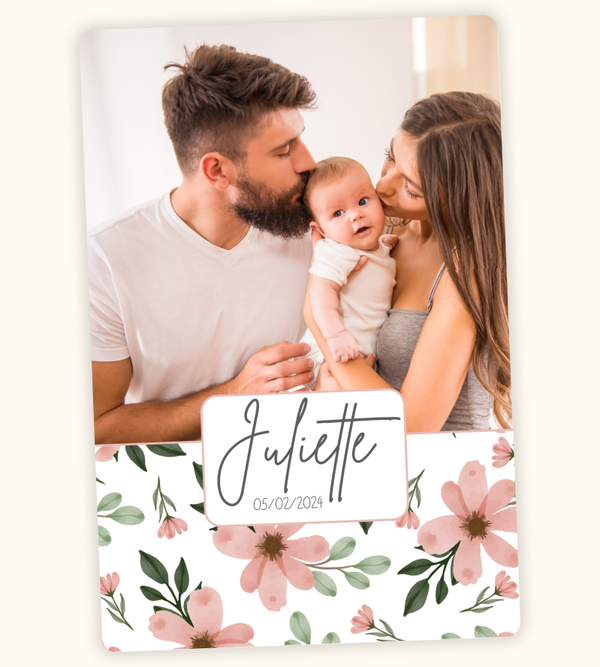 Faire-part "Juliette" - Rectangle