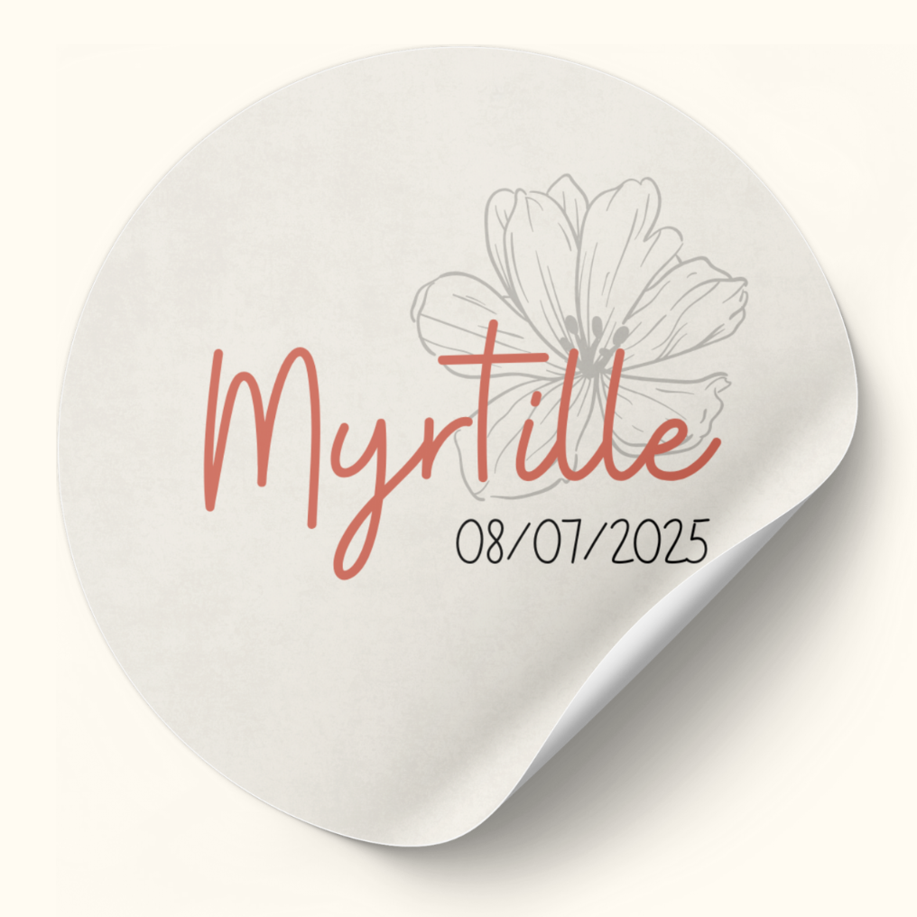 Stickers "Myrtille"