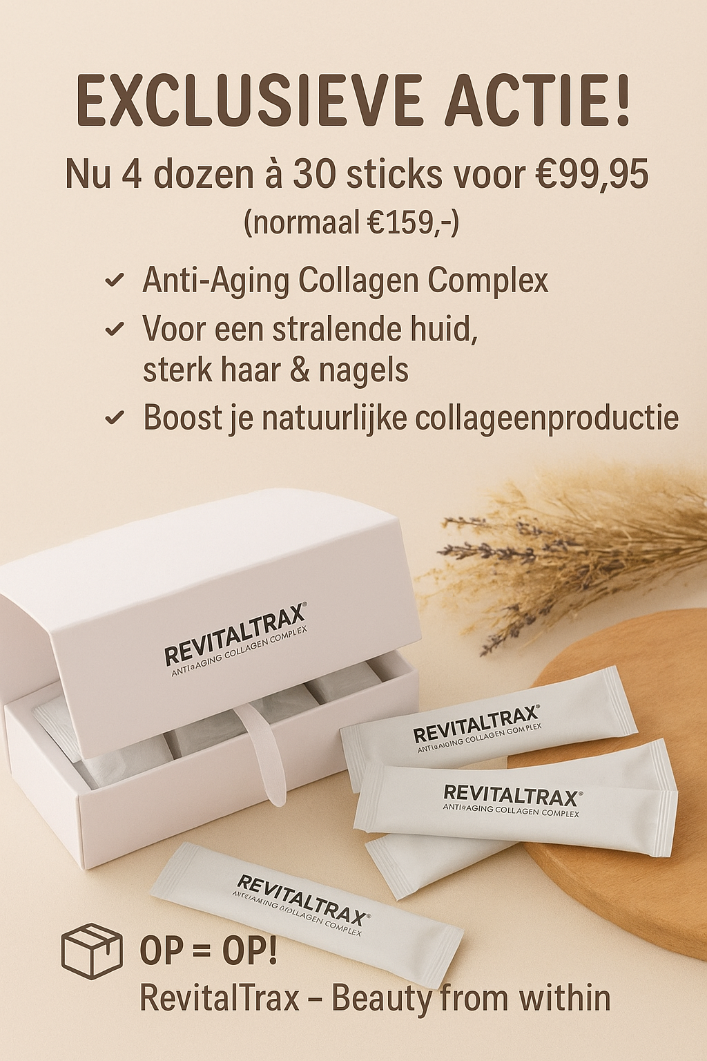 ACTIE❗️ Anti-Aging Collagen Complex Pro 120 sticks