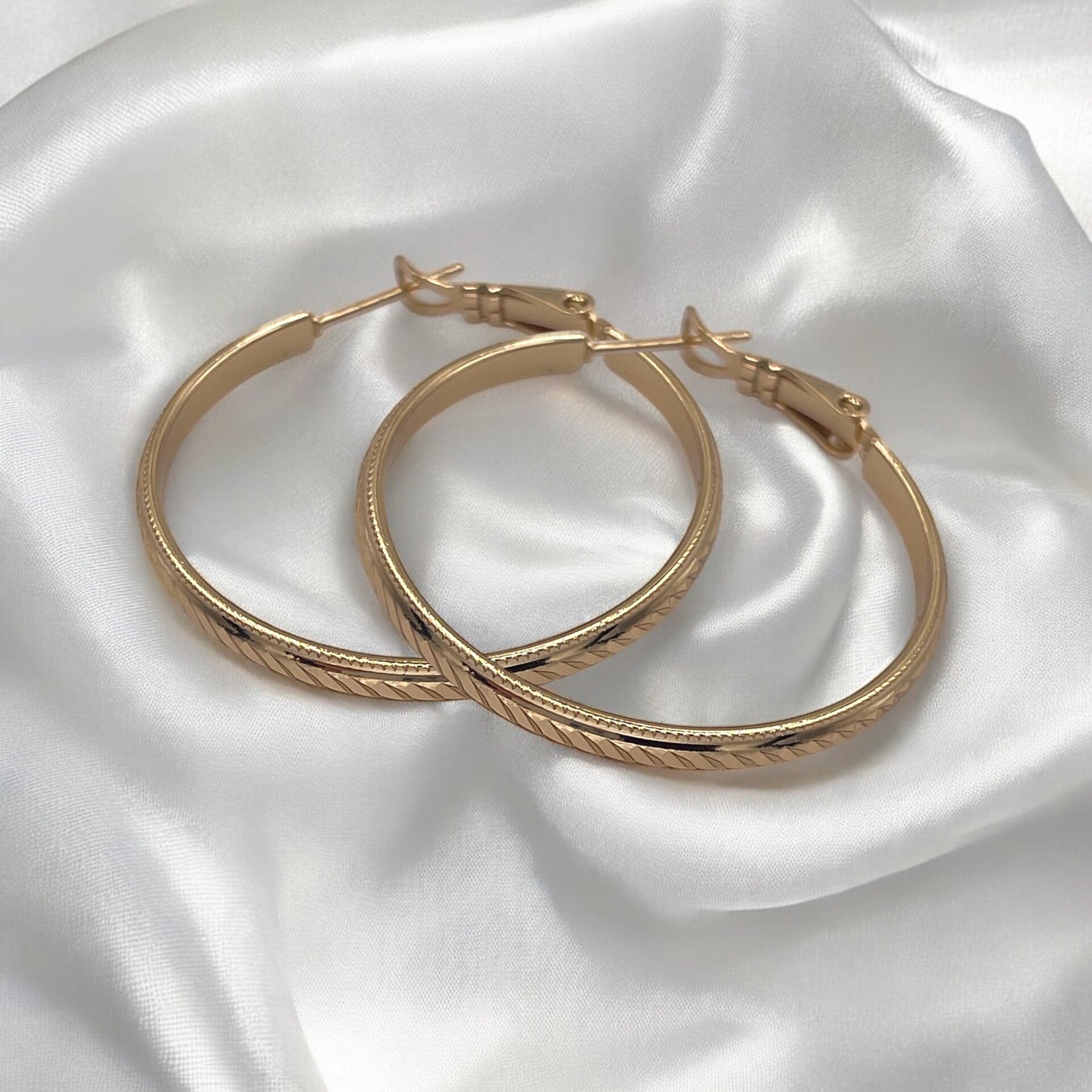 Ohrringe Creolen Gold