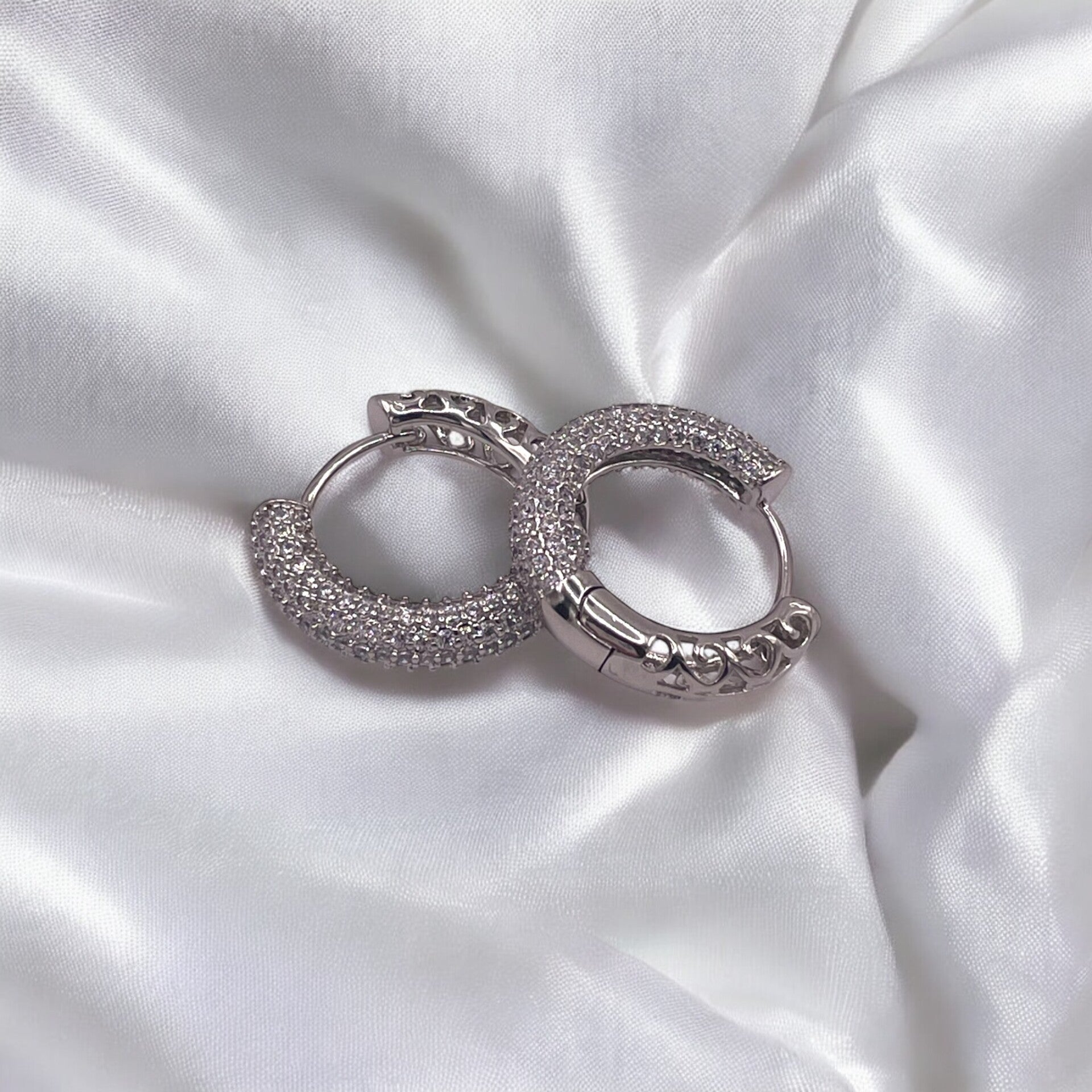 Ohrringe Creolen Silber