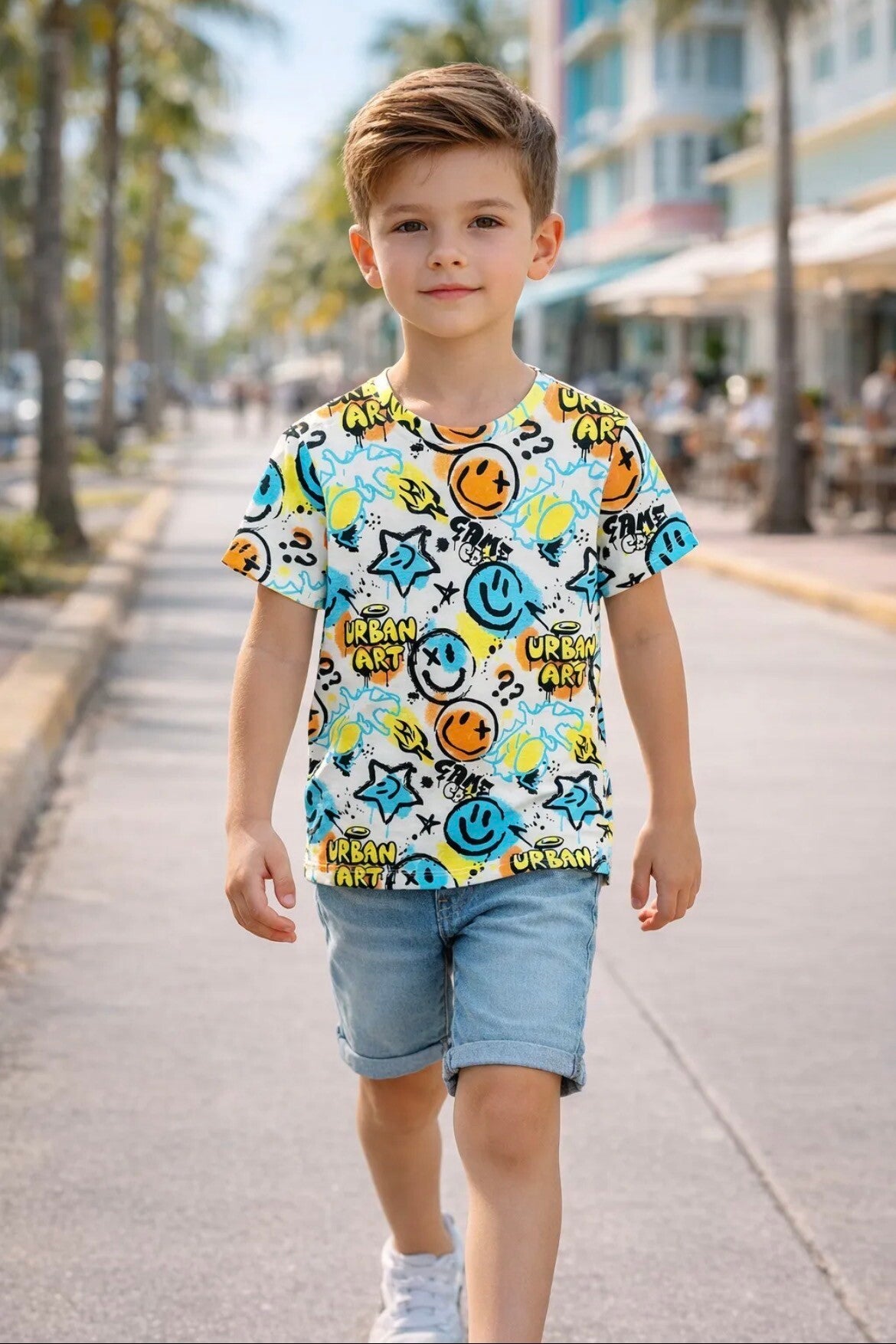 Super vrolijk smiley shirt