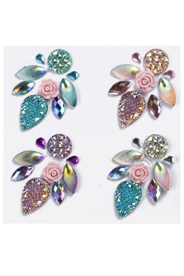 PXP Face Jewel Rose Beezz Blue-pink-pink purple-pearl blue