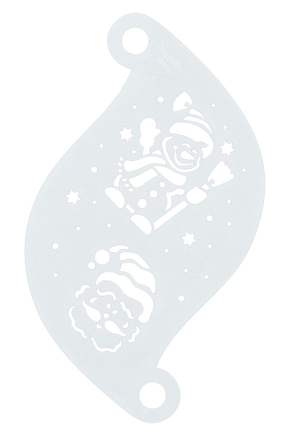 Face Paint Stencil WINTER FRIENDS