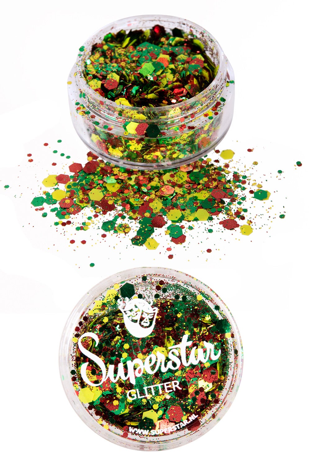 Alaaf Chunky Glitter mix 8 ml.