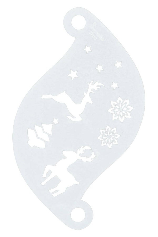 Face Paint Stencil WINTER WONDERLAND
