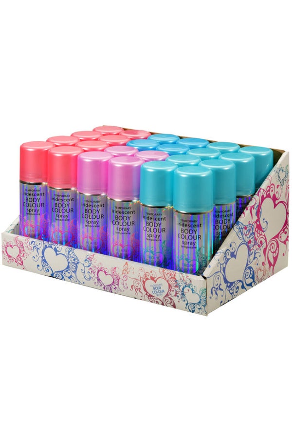 Tijdelijke kleurspray voor het lichaam en haar 100 ml