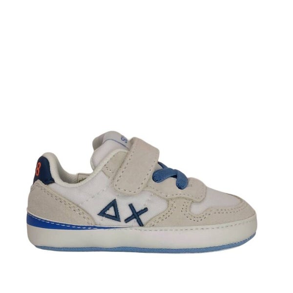 SUN68 NEW BORN SNEAKER WHITE