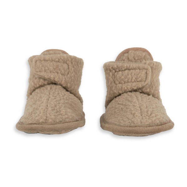 LODGER BABYSLOFJES TEDDY BEIGE