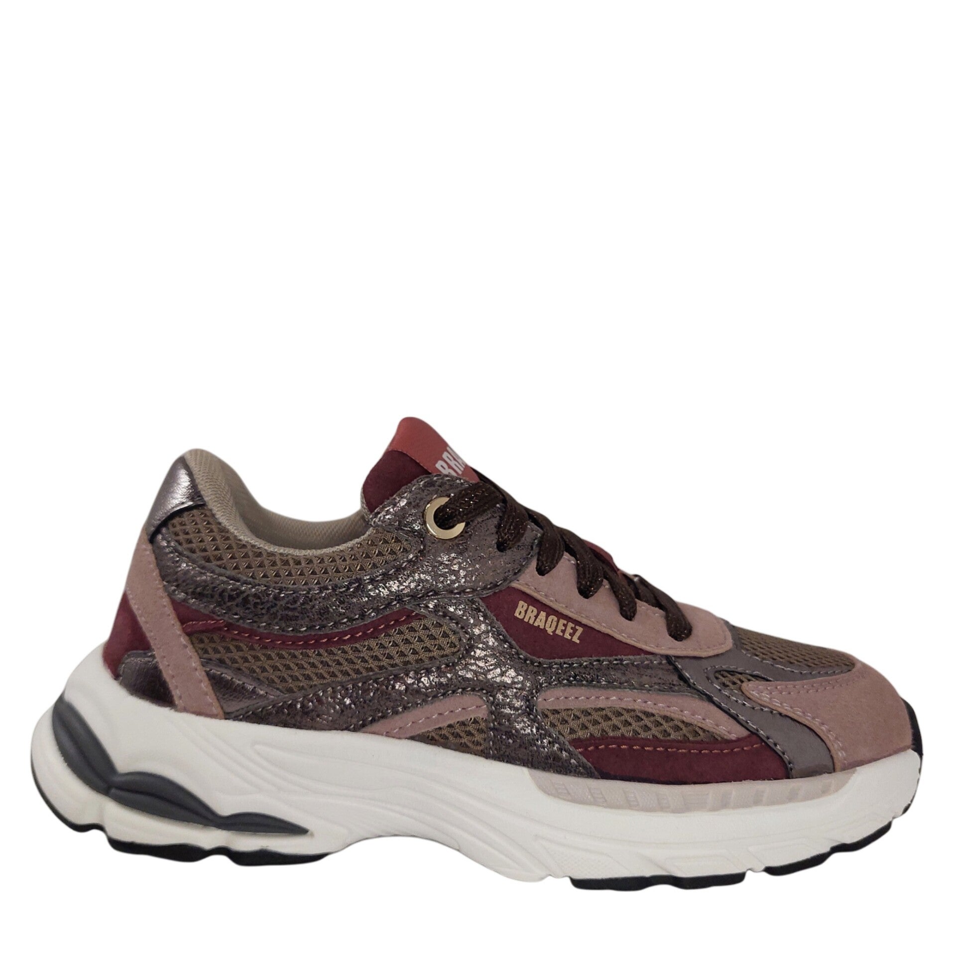 Braqeez Sneaker Bova - Old Rose