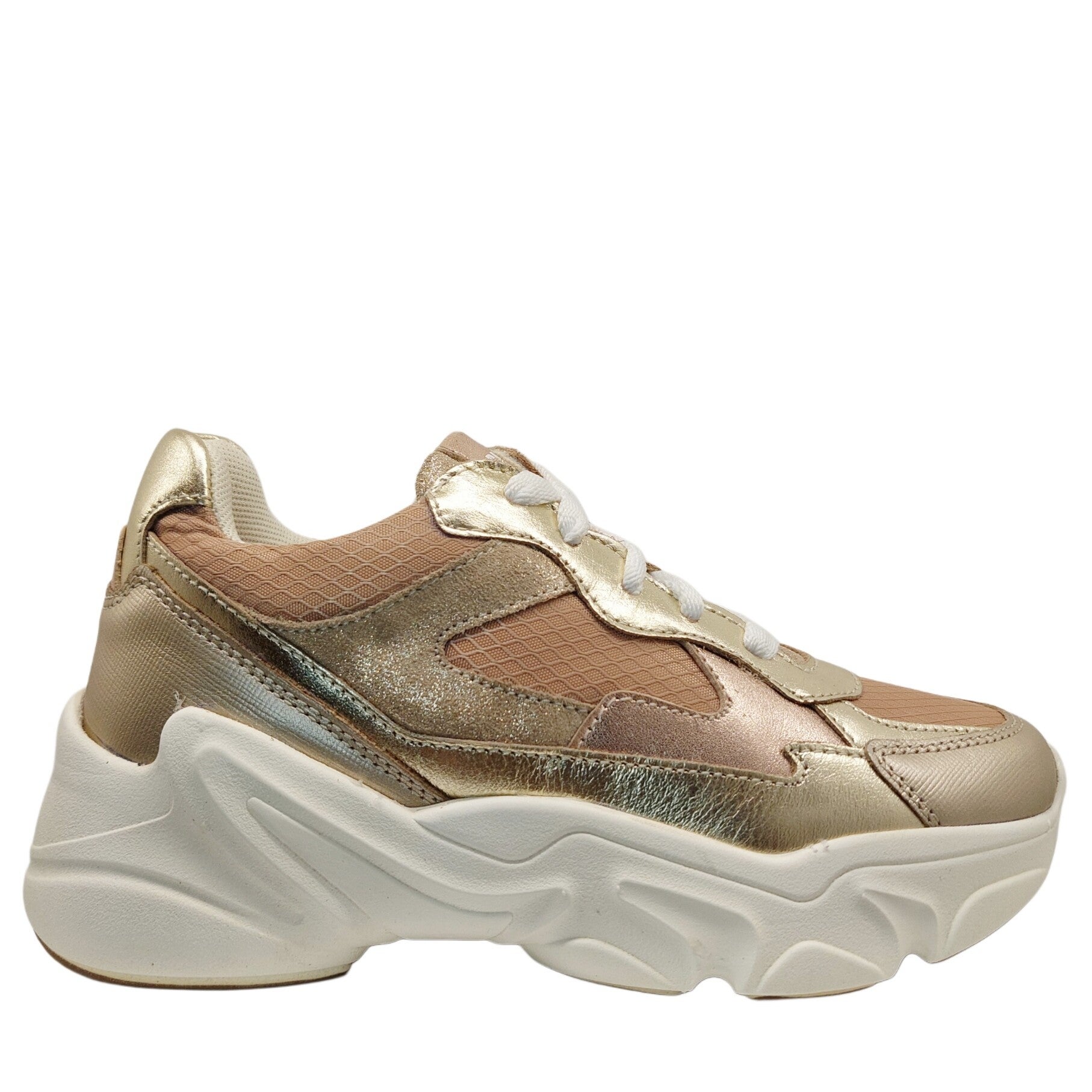 BRAQEEZ FENNA FOAM - Sneaker Rosè Gold