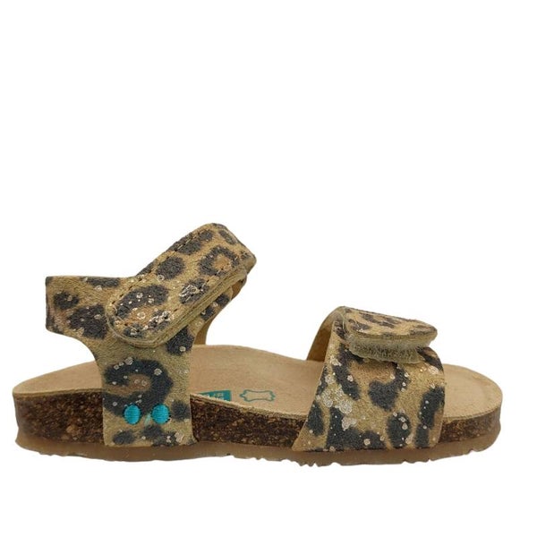 BUNNIES JR SANDAAL BIMI BEACH - Leopard - Flexibele zool