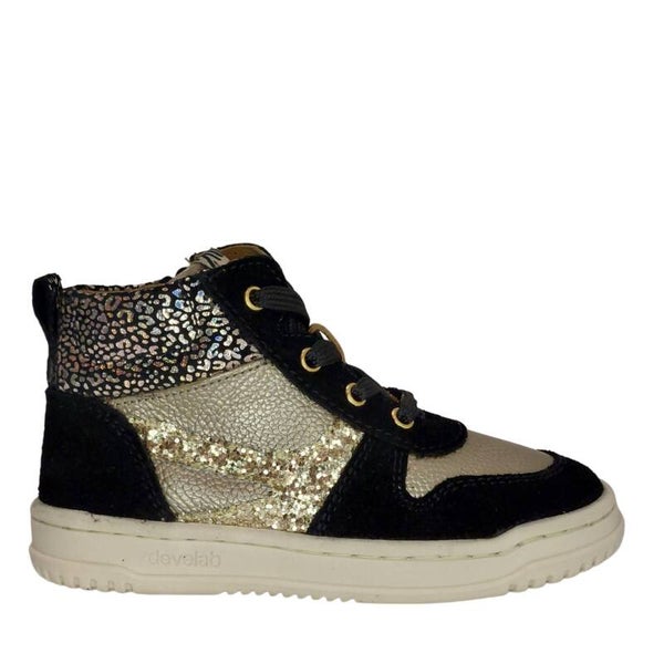 DEVELAB HALFHOGE SNEAKER BLACK FANTASY