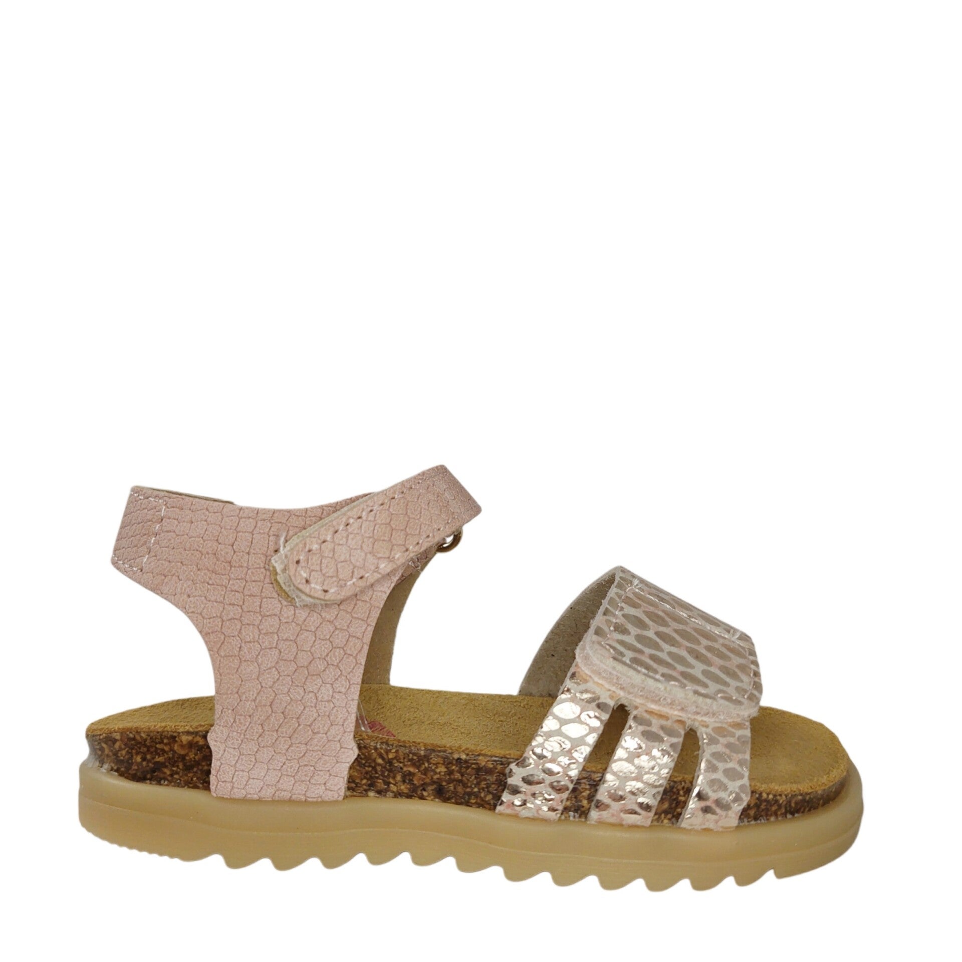 DEVELAB SANDAAL OLD PINK - Metallic met een Magisch Tintje