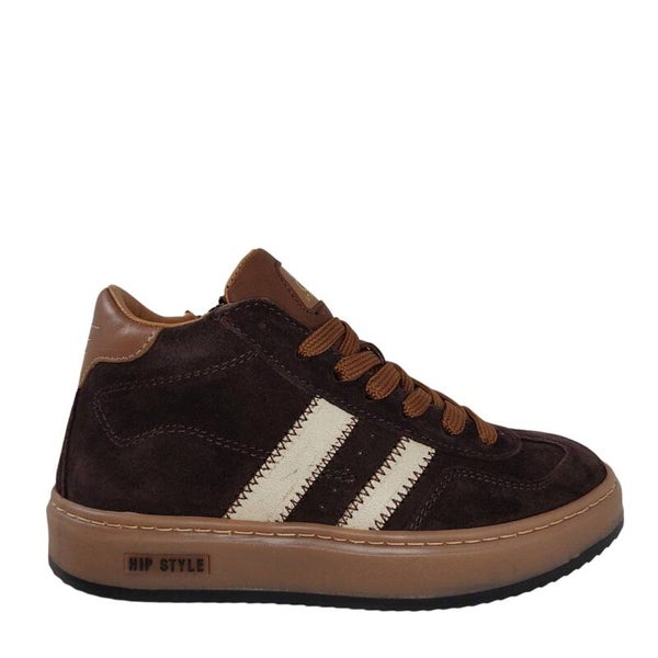 HIP Halfhoge Sneaker - Dark Brown
