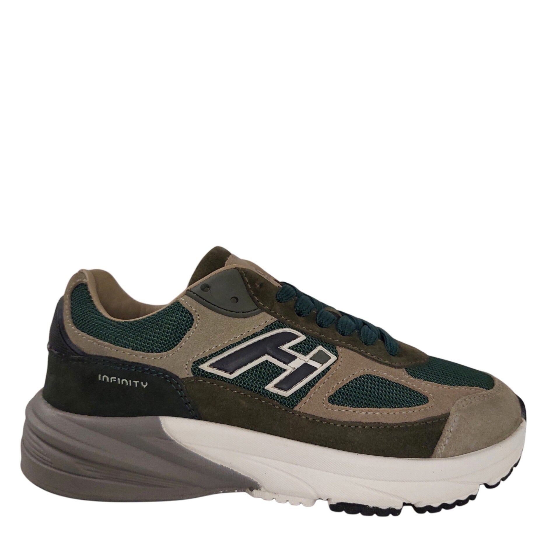 HIP Lightweight Sneaker - Green Combi