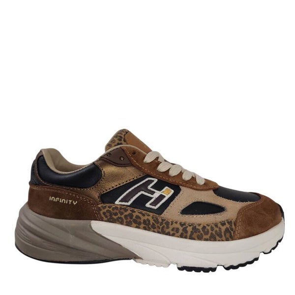 HIP Lightweight Sneaker - Natural Leopard Combi