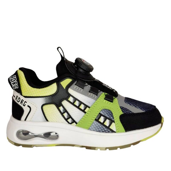 RED-RAG CLICK & TWIST SNEAKER GREEN COMBI