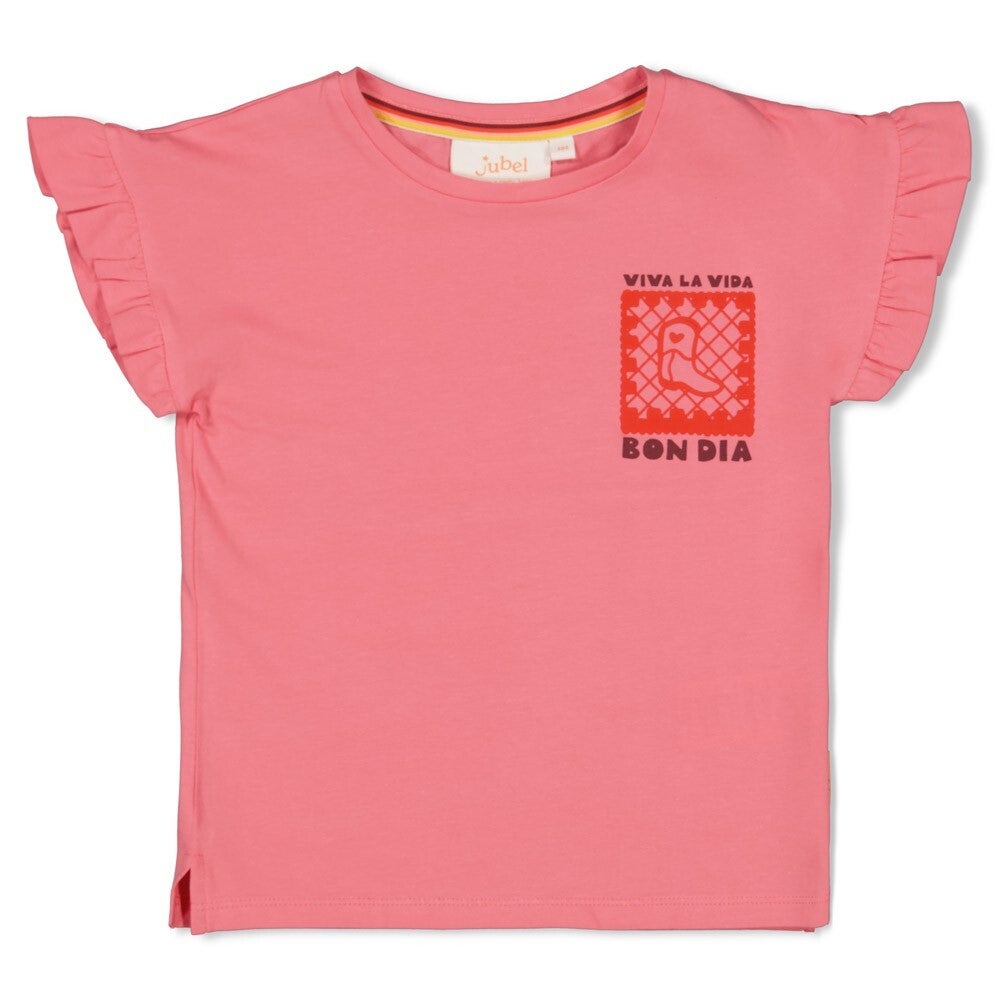 JUBEL T-SHIRT - SALSA SUNSET