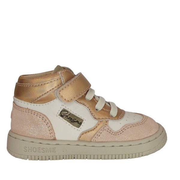 SHOESME BABYSNEAKER ROSEGOLD