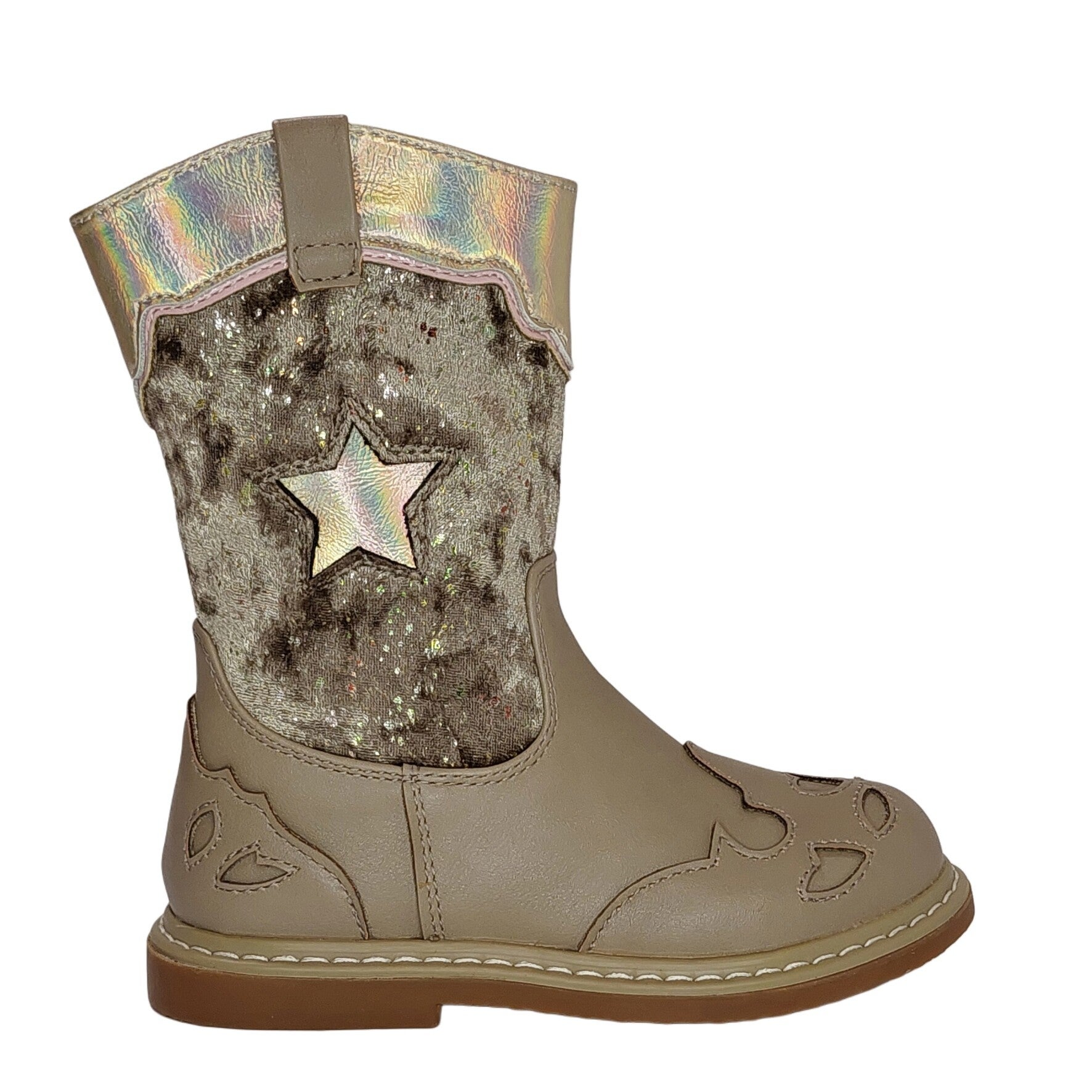 SHOESME SLIM-FIT LAARS TAUPE SILVER