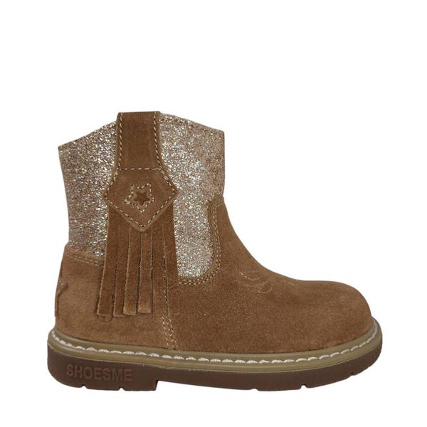 Shoesme ExtremeFlex® Laarsje - Cognac Glitter