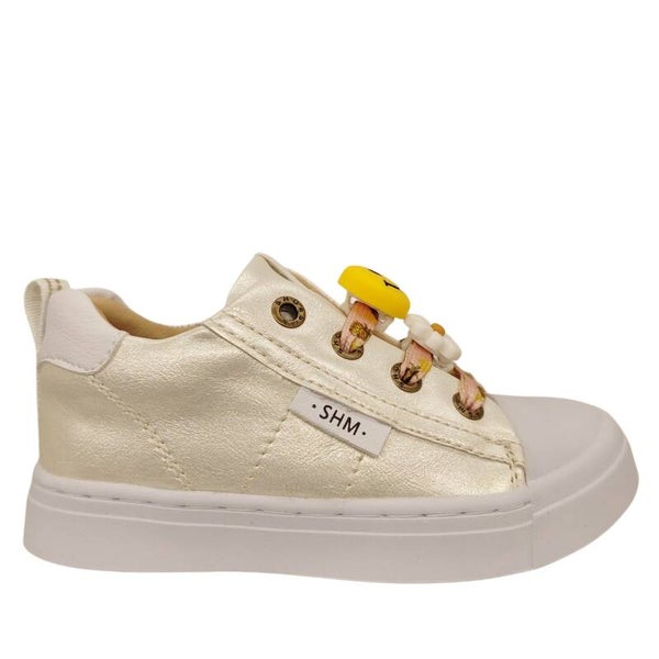 SHOESME SNEAKER PEARL - Metallic met Stootneus