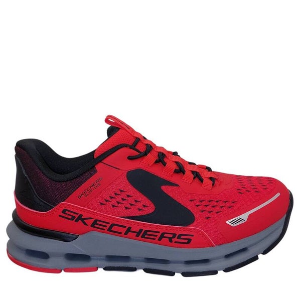SKECHERS SNEAKER HANDSFREE SLIP-INS - Glide-Step Plus - Vista Lane Red Black