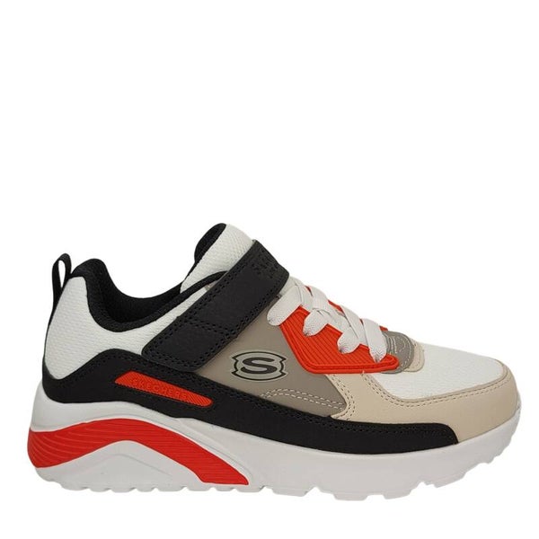 SKECHERS STREET SNEAKER UNO LITE - Revival Edge White Black Red
