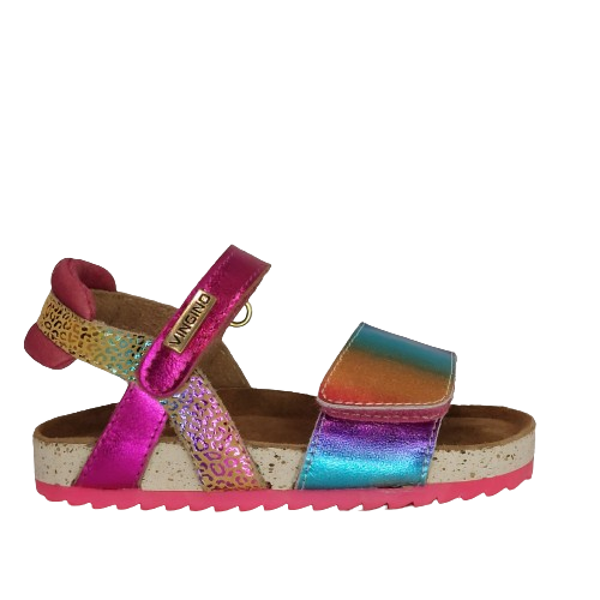VINGINO SANDAAL NAOMI MULTICOLOR PINK
